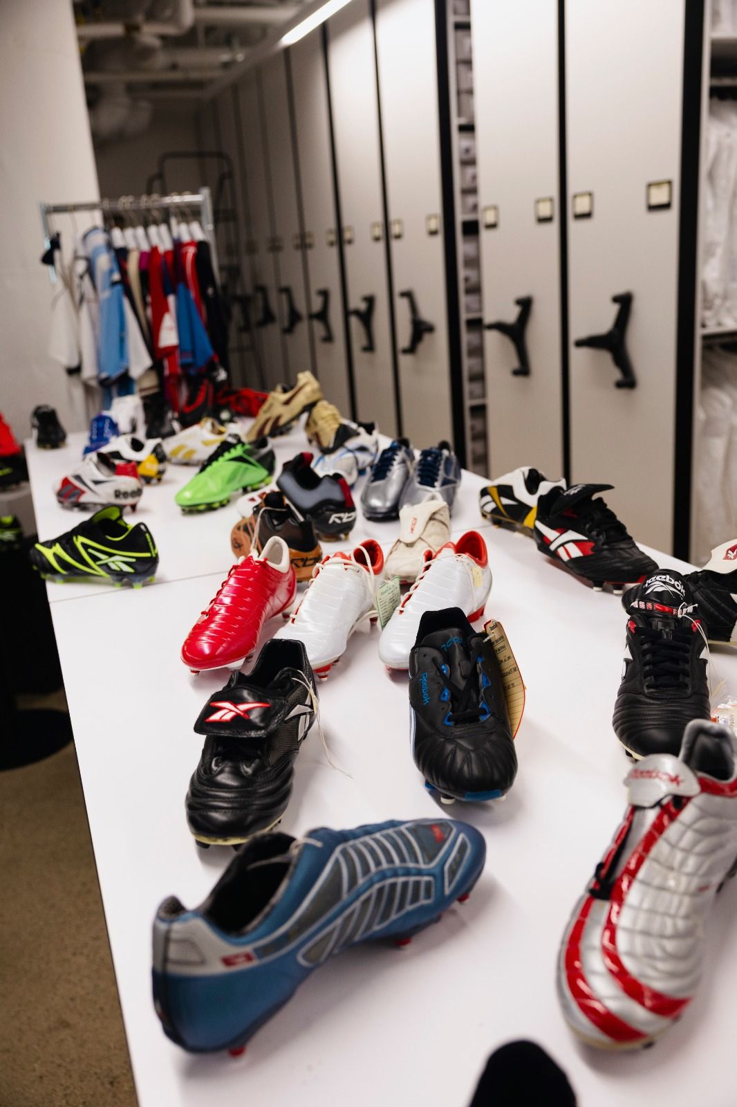 Botas Reebok en la sede de la marca